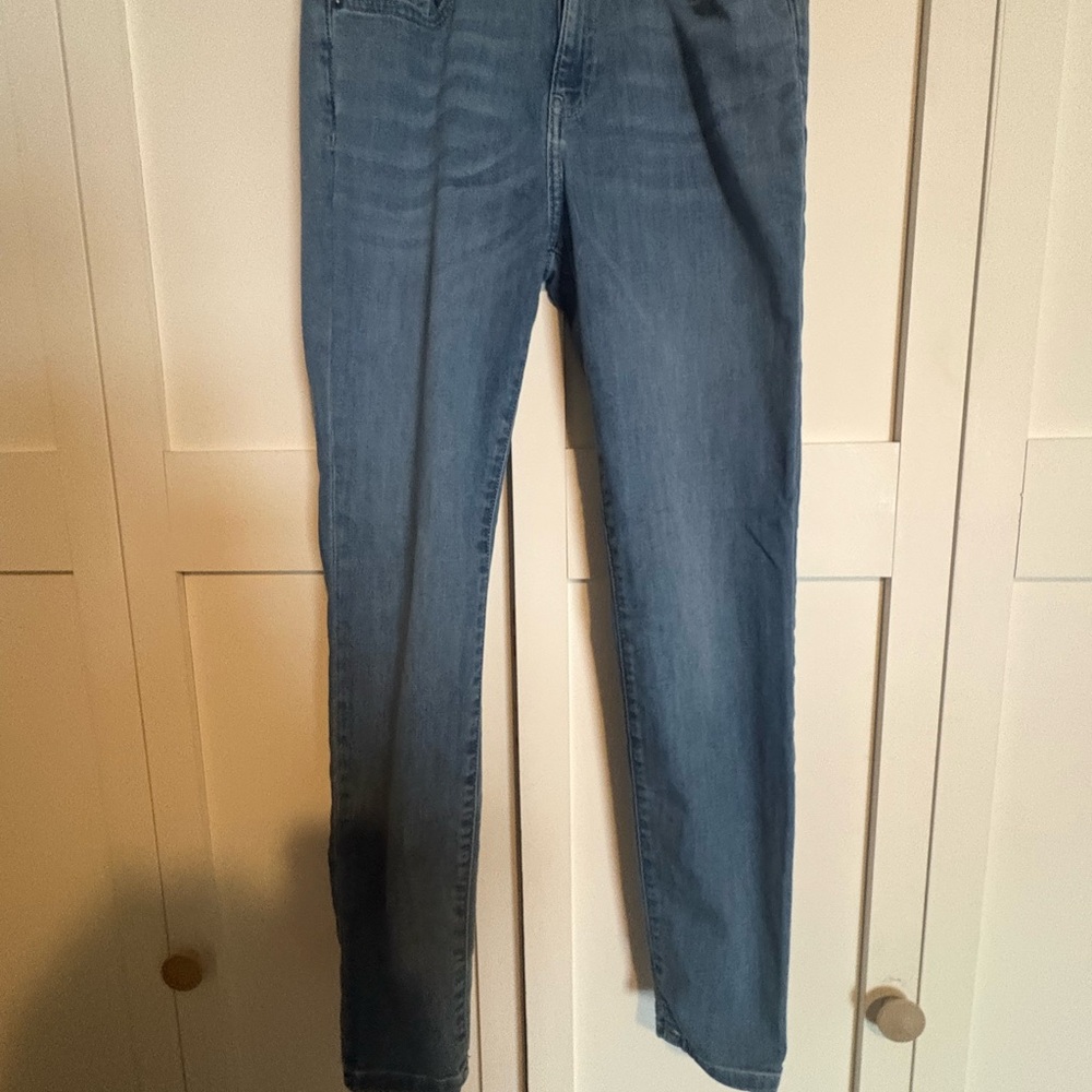 Amazon Women's Light Blue Straight Leg Jeans